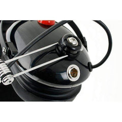Rugged H15 Single Side Headset for 2-Way Radios - Black
