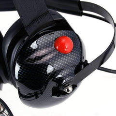 Rugged H42 Behind the Head (BTH) Headset for 2-Way Radios - Red