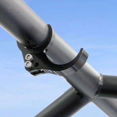 Rugged Helmet Hanger with Bar Mount - 1.25 Inches Tube Diameter