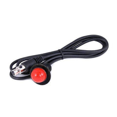 Rugged Hole Mount Push to Talk Cable (PTT) with 48 Straight Cord for Intercoms