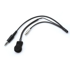 Rugged 4C IMSA Wired Straight Cord Helmet Kit with Mic and 3.5mm Jack