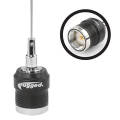 Rugged Long Track Antenna Upgrade Kit for UHF Motorola / Vertex VX Series Radios