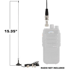 Rugged Magnetic Mount Dual Band Antenna for Rugged Handheld Radios R1 RDH-X V3 RDH-16 RH-5R