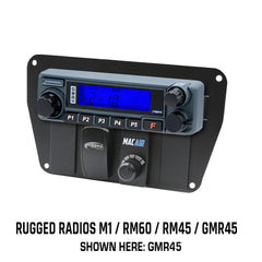 Rugged Multi Mount Insert or Standalone Mount for Rugged Radios with Rocker Switches