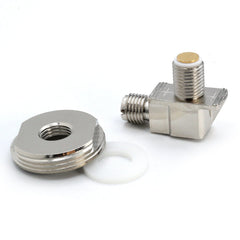Rugged NMO Bulkhead with Mini UHF Female Connector