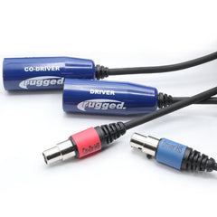 Rugged OFFROAD Driver and Co-Driver Intercom Cable Bundle