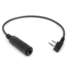 Rugged OFFROAD Headset / Helmet Adapter Cable to Rugged and Kenwood Handheld Radios