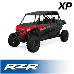 Rugged Polaris RZR XP Complete Communication Kit with Rocker Switch Bluetooth Intercom and 2-Way Radio - 696 PLUS Remote Head / G1 GMRS