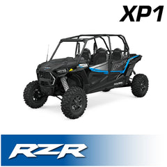 Rugged Polaris RZR XP 1000 Complete Communication Kit with Bluetooth Intercom and 2-Way Radio - STX Stereo / M1 VHF Business Band