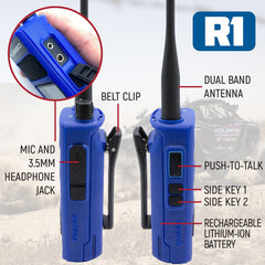 Rugged R1 READY PACK - Rugged R1 - Business Band Two Way Handheld Radios - Digital and Analog
