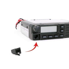 Rugged RJ-45 Dust Cap for Mobile Radio Hand Mic Ports