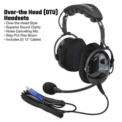 Rugged Single Seat Kit with Digital Radio - AlphaBass Headset