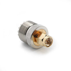 Rugged SMA Male to UHF Female Adapter