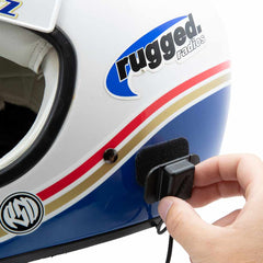 Rugged SUPER SPORT Wired Helmet Kit with Alpha Audio Speakers and Mic