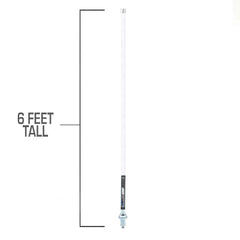 Rugged UHF Fiberglass Base Camp Antenna