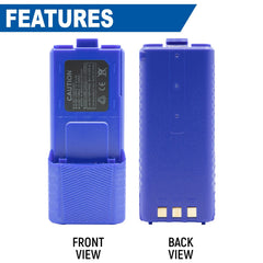 Rugged V3 / RH5R Handheld Radio High Capacity 3800mAH Battery