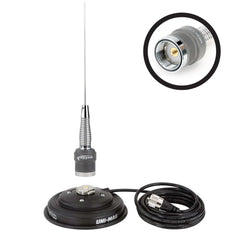 Rugged VHF 1/2 Wave No Ground Plane (NGP) Antenna Kit with Magnetic Mount