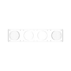 KC HiLiTES 10" KC Lens FLEX ERA Bar Combo Clear 4273