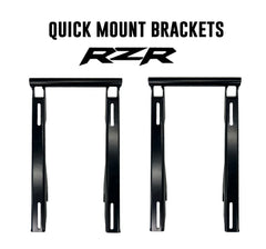 RZR PRO Front Suspension Bucket Seats with Quick Mount Brackets - UTVMA