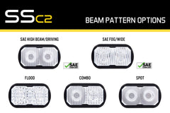 Diode Dynamics Stage Series 2in Lens Combo Clear DD6622