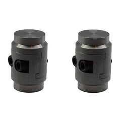 Tubing Disconnect - 2 Pack - Interlocking Tubing Coupler - Off Road Trucks, Jeeps, ATV, SXS - AJK Offroad