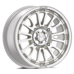 V14 Raw Machined UTV Wheel - Valor Offroad