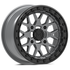 V07 Satin Graphite UTV Beadlock - Valor Offroad