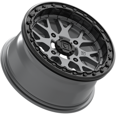 V07 Satin Graphite UTV Beadlock - Valor Offroad