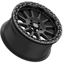 V09 Satin Black UTV Beadlock - Valor Offroad