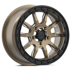 V15 Beadlock UTV Wheel in Satin Bronze - Valor Offroad