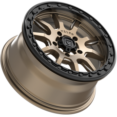 V15 Beadlock UTV Wheel in Satin Bronze - Valor Offroad