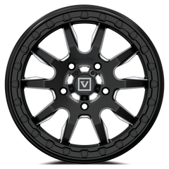V15 Satin Black UTV Wheel - Valor Offroad