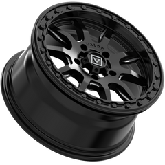 V15 Satin Black UTV Wheel - Valor Offroad