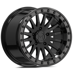 V06 Gloss Black UTV Beadlock - Valor Offroad