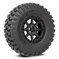 Alpha wheel and Tire kit - V13 Beadlock and Alpha UTV Tire - Angle 2 - Valor Offroad