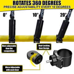 RLB Motorsports Whip Mounts