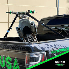 Rhino USA Cambuckle Motorcycle Tiedown Straps 2-Pack (Black) 1.5In X 8Ft G-CAMSOFT-2PK
