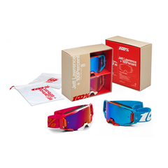 100-PERCENT ARMATIC GOGGLE 2/PK JETT LAWRENCE LE KIT