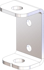 KFI Replacement Plow Foot Bracket 105006-R