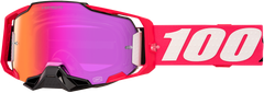 100-PERCENT ARMEGA HIPER GOGGLE KLOUG MIRROR DARK RED LENS
