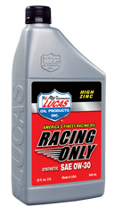 Lucas Synthetic SAE 0W-30 Racing Only 10605