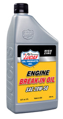 Lucas SAE 20W-50 Break-in Oil 10635