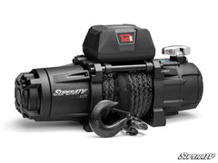 SuperATV 12,000 lb. Winch (with Wireless Remote & Synthetic Rope)