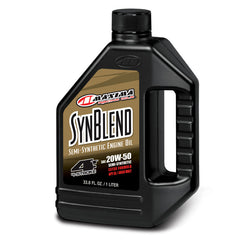 Maxima Syn Blend Ester 4T Semi-Synthetic 20W50 Engine Oil - 1L 35901B