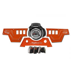 XP 1000 3 piece Dash Panel Orange with switches