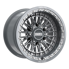 Metal FX Slayer 6R Beadlock | Gunmetal Contrast Cut