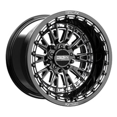 Metal FX Slayer R Beadlock | Gloss Black Contrast Cut