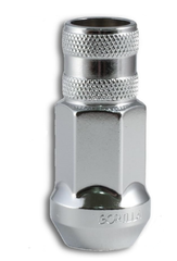 Gorilla Forged Steel Racing Closed End Lug Nut - 12mm x 1.50 Thread Size - 3/4" Hex - Chrome Finish - Bulk (45138)