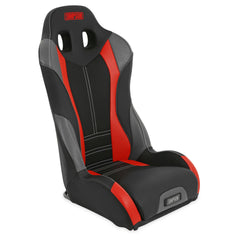 Simpson Racing Pro Sport Off-Road Suspension Seat Black / Red/ Gray