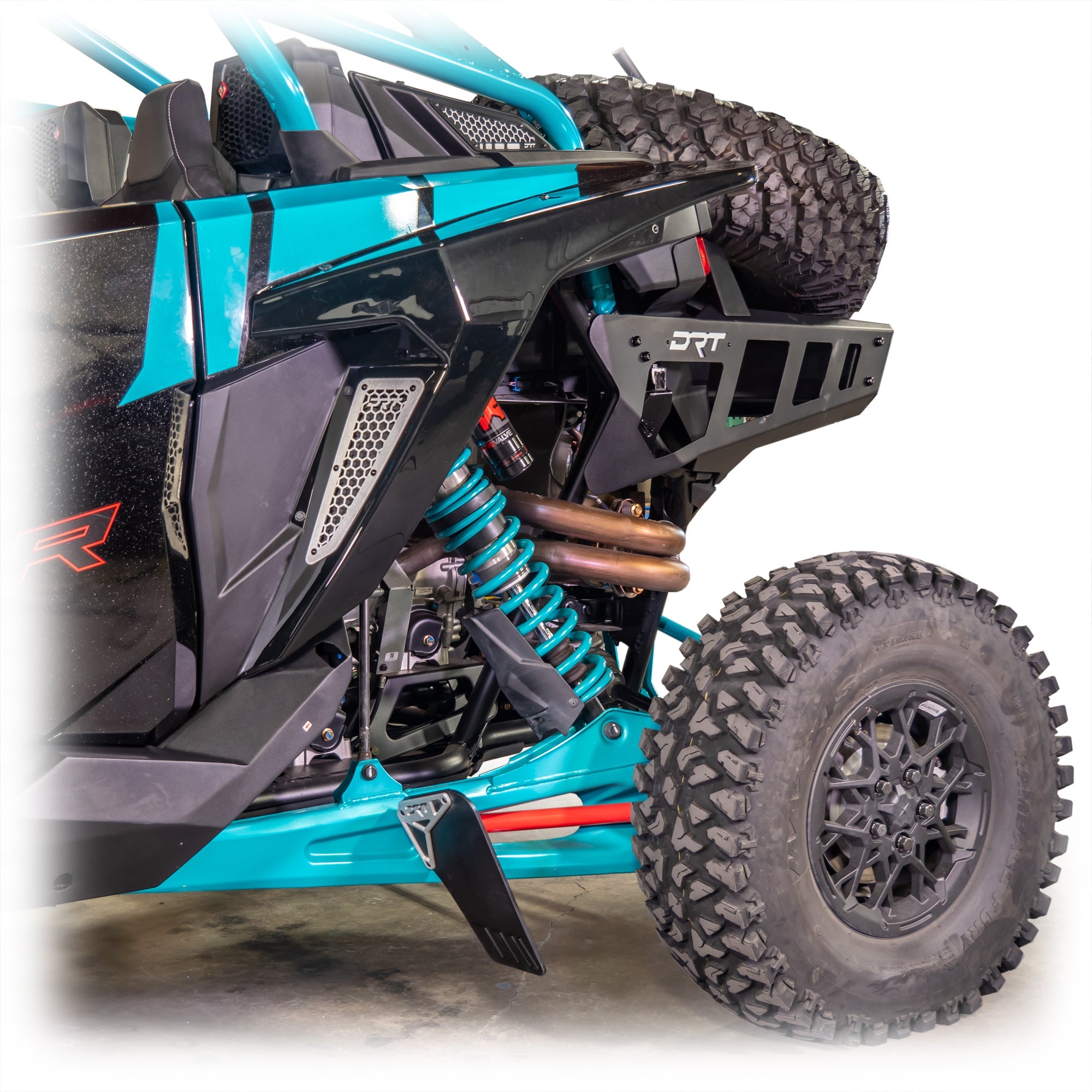 Polaris RZR wheels and extended fender clearance for 35″ tires